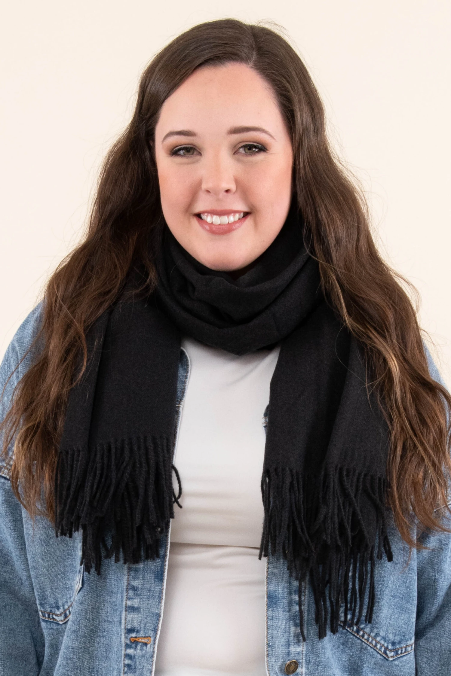 The Magic Of Winter Scarf, Black 1 The Magic Of Winter Scarf, Black