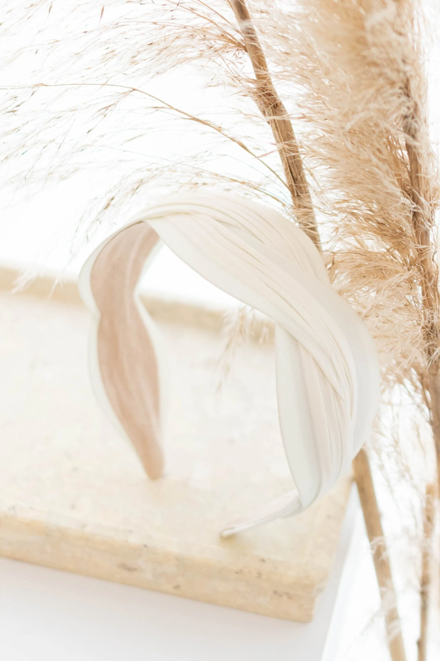 Think A Happy Thought Headband, Ivory 1 Think A Happy Thought Headband, Ivory