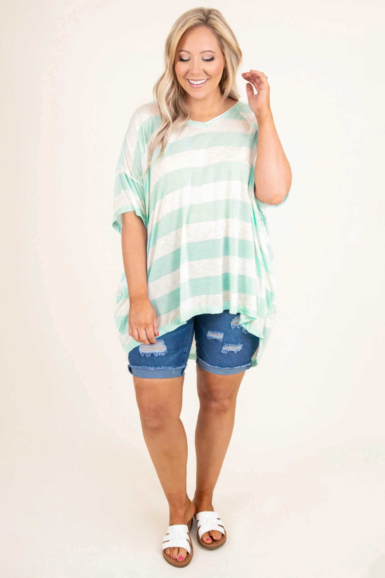 Feeling Sweeter Shorts, Dark Blue 2 Feeling Sweeter Shorts, Dark Blue - Image 2