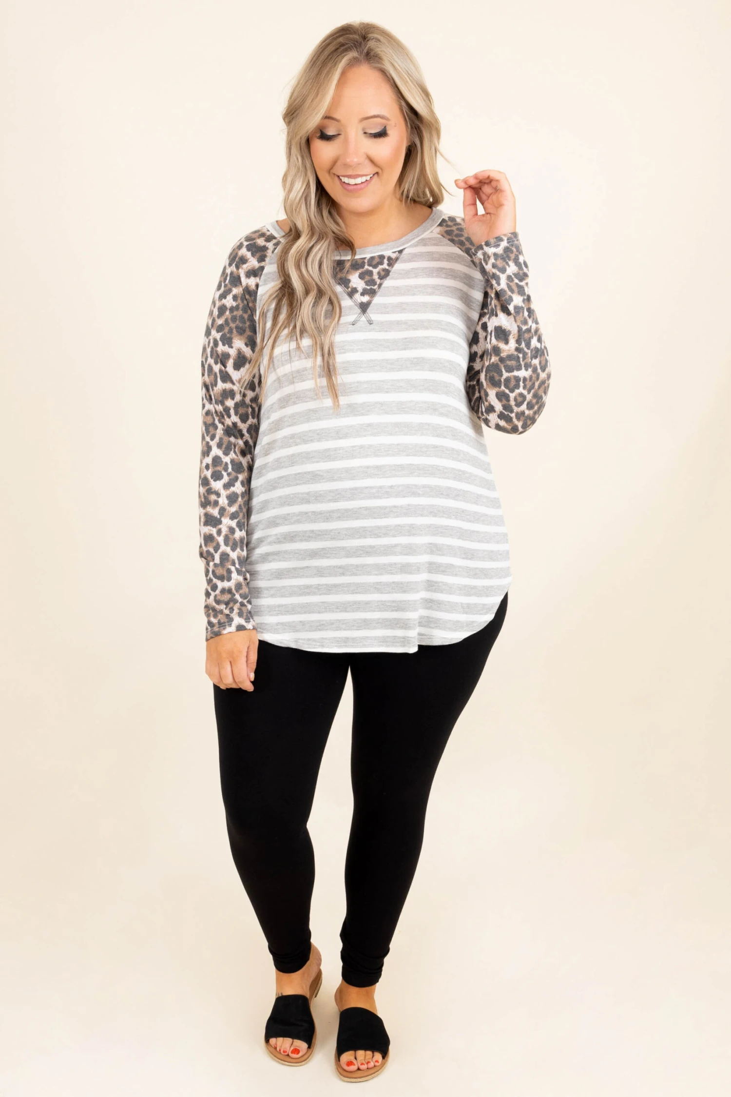 Call Me Cozy Leggings, Black 2 Call Me Cozy Leggings, Black - Image 2