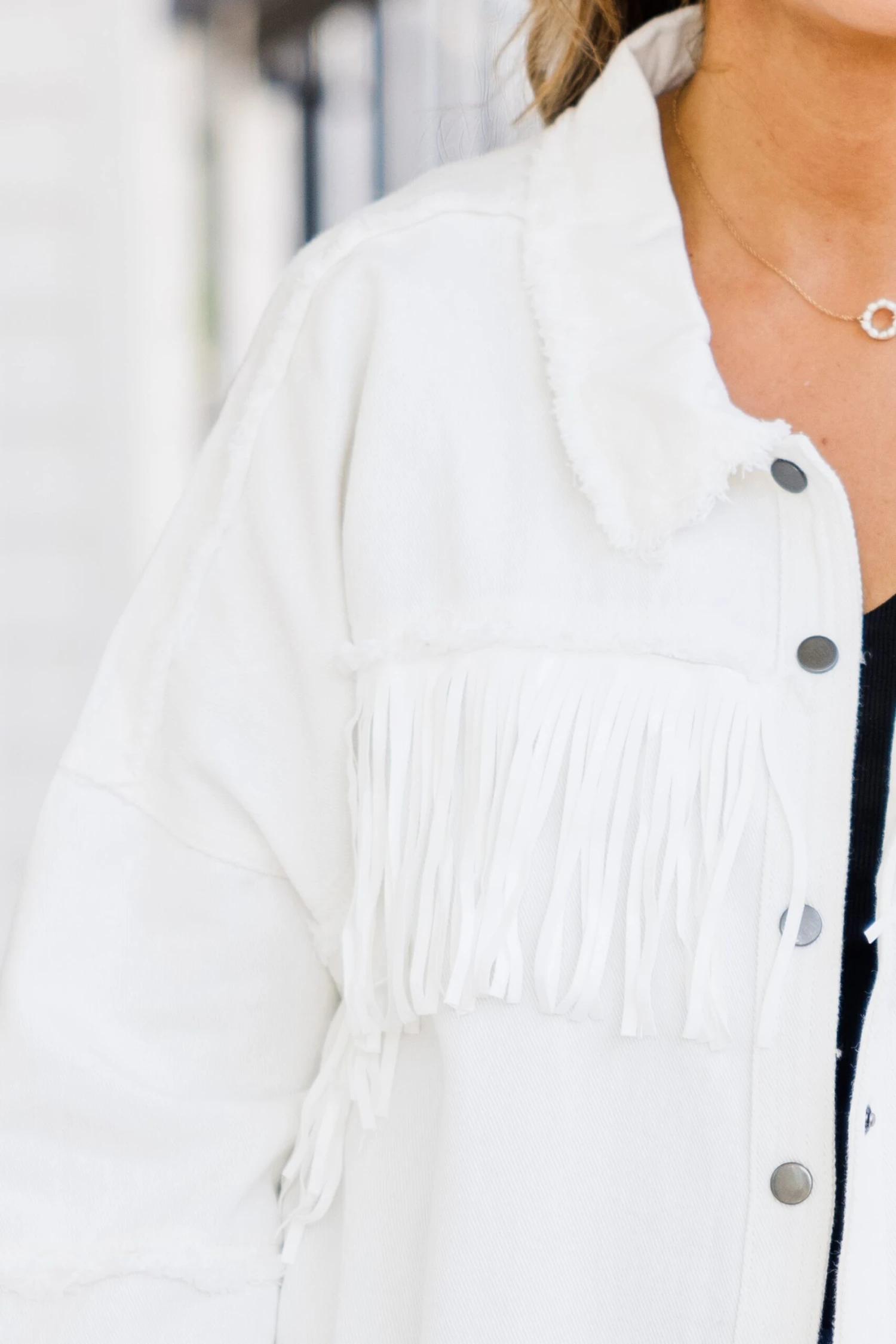 Weekend In Nashville Jacket, White 4 Weekend In Nashville Jacket, White - Image 4