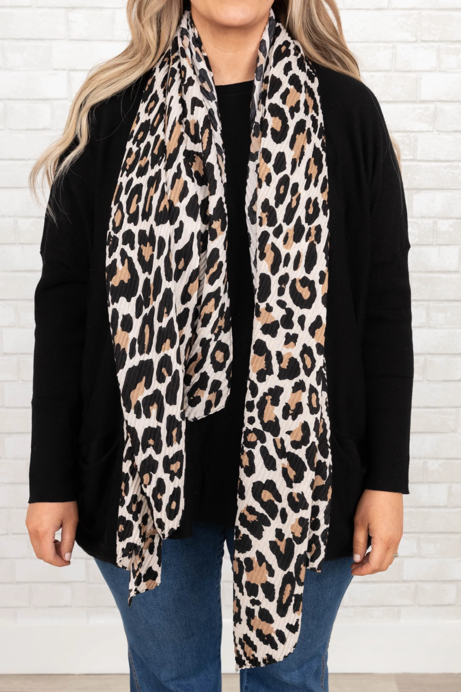 Wild Winters Scarf, Ivory 5 Wild Winters Scarf, Ivory - Image 5