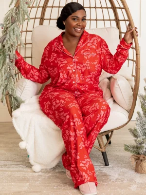 Chic Soul Store -Chic Soul Store HolidayHappyLongSleevePajamaTop Red 71 scaled r6403tnqmisz4dcswnruw2m2h40e6iauuywhuuluao