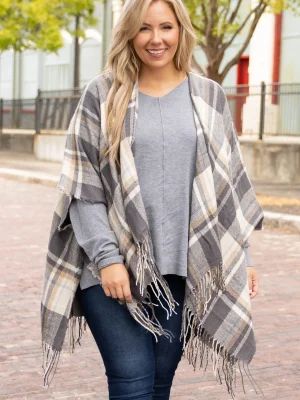 Chic Soul Store -Chic Soul Store IrresistibleStylePoncho Grey 2461 scaled r6403dohec73n000hyv77on8dk75jnjf4rt8p59j8g